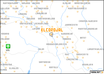 map of El Corojal