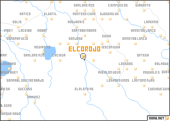 map of El Corojo