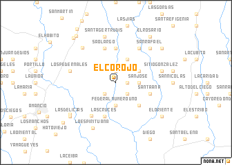 map of El Corojo