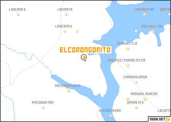 map of El Corongorito