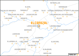 map of El Corozal