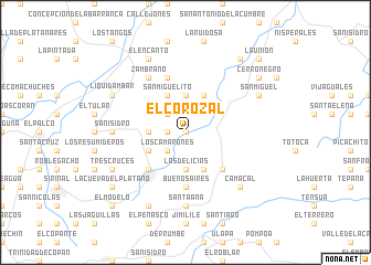 map of El Corozal