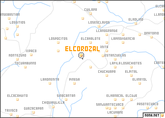 map of El Corozal