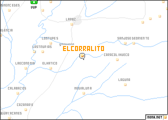 map of El Corralito