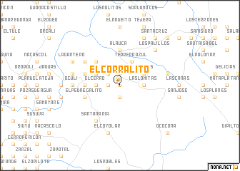 map of El Corralito