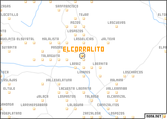 map of El Corralito