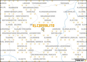 map of El Corralito