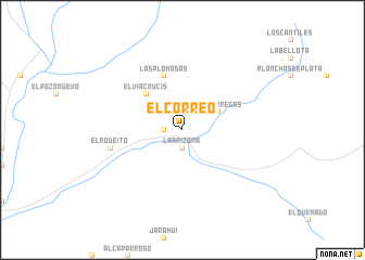map of El Correo