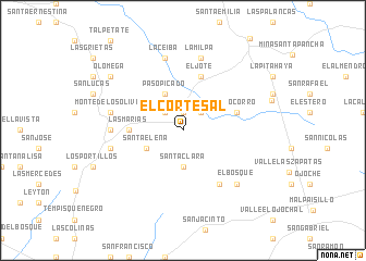 map of El Cortesal