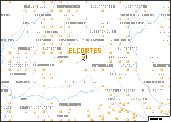 map of El Cortés