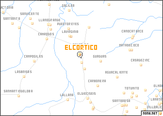 map of El Cortico