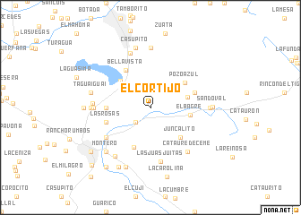 map of El Cortijo