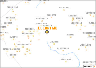 map of El Cortijo