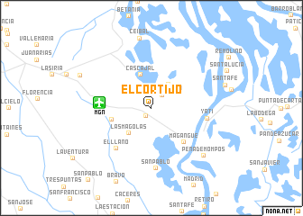 map of El Cortijo