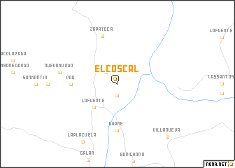 map of El Coscal