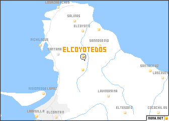 map of El Coyote Dos
