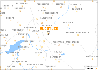 map of El Coyuco