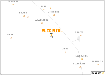 map of El Cristal