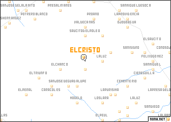 map of El Cristo