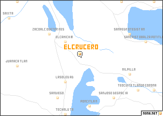 map of El Crucero