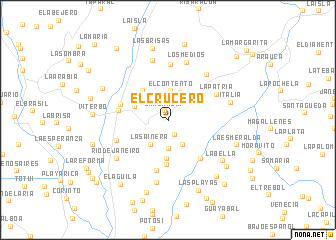 map of El Crucero