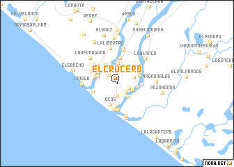 map of El Crucero