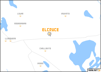 map of El Cruce