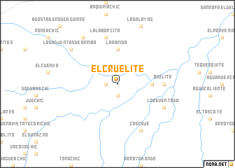 map of El Cruelite