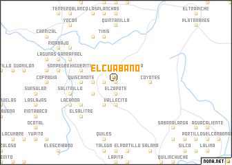 map of El Cuábano