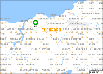 map of El Cuadro