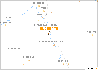 map of El Cuarto