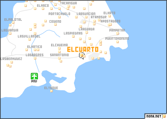 map of El Cuarto
