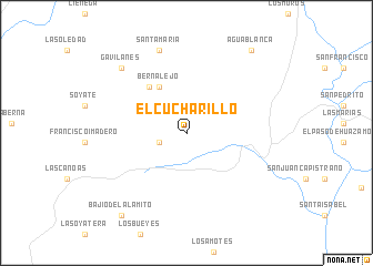 map of El Cucharillo