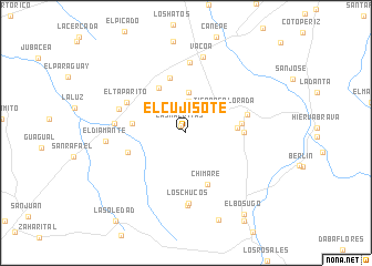 map of El Cujisote