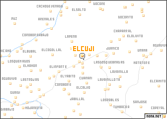 map of El Cuji
