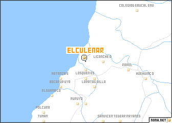 map of El Culenar