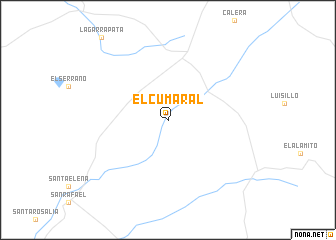 map of El Cumaral