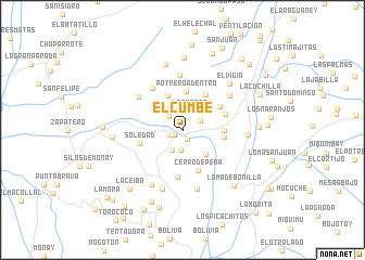 map of El Cumbe