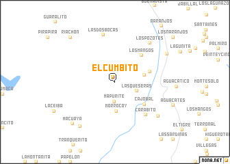 map of El Cumbito