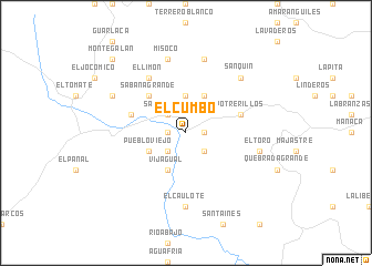 map of El Cumbo