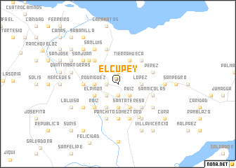 map of El Cupey