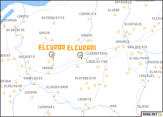 map of El Curari