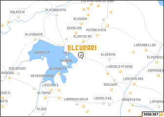 map of El Curari