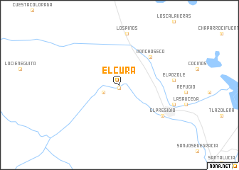 map of El Cura
