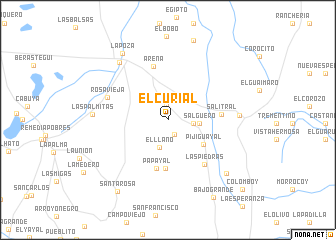 map of El Curial