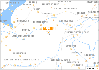 map of El Curi