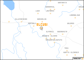 map of El Cusi