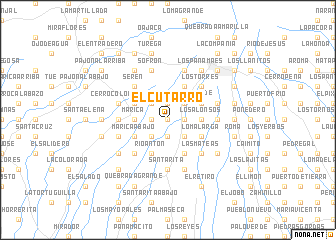 map of El Cutarro