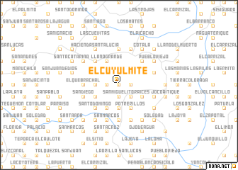 map of El Cuyulmite