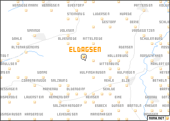 map of Eldagsen